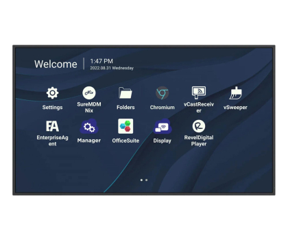 Monitor LED 22" (21,5"-23,4") ViewSonic CDE7530 75"